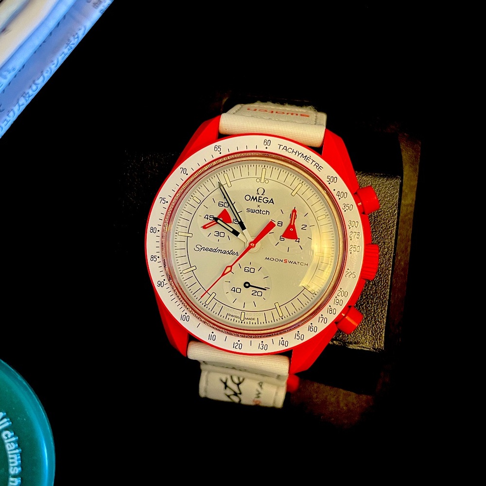 Omega x Swatch Moonswatch. Mission To Mars.